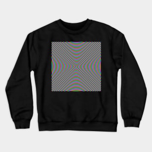 Rainbow Spiral 001 Crewneck Sweatshirt